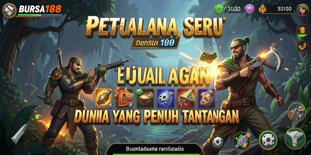 Tampilan menarik dari gameplay BURSA188 yang penuh petualangan.