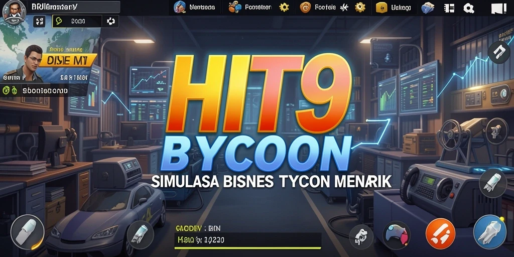 Screenshot gameplay HIT9 menampilkan pengalaman Tycoon yang menarik.