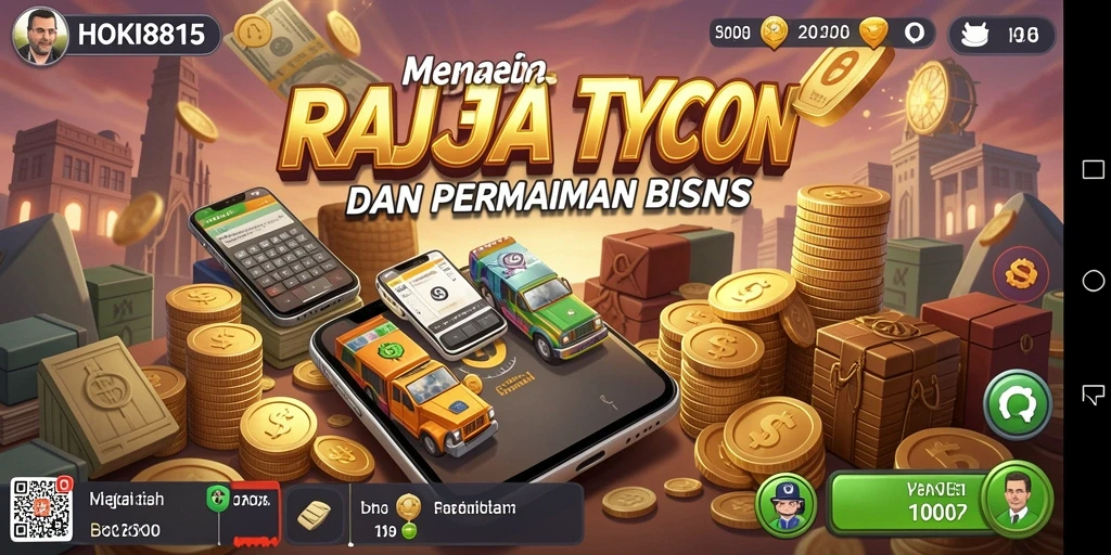 Tampilan gameplay seru di HOKI8815 dengan elemen Tycoon yang menantang.