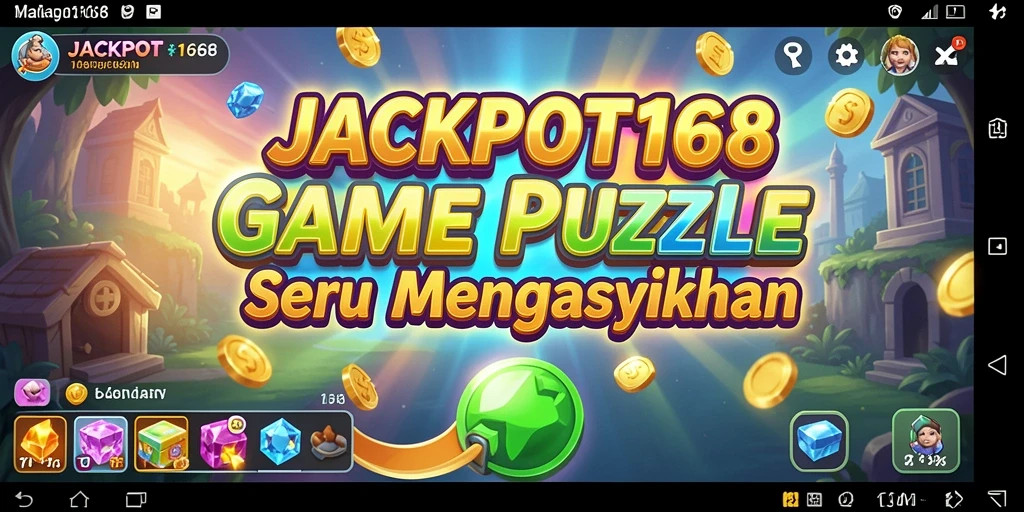 Tampilan gameplay JACKPOT168 yang mengasyikkan dan penuh tantangan.